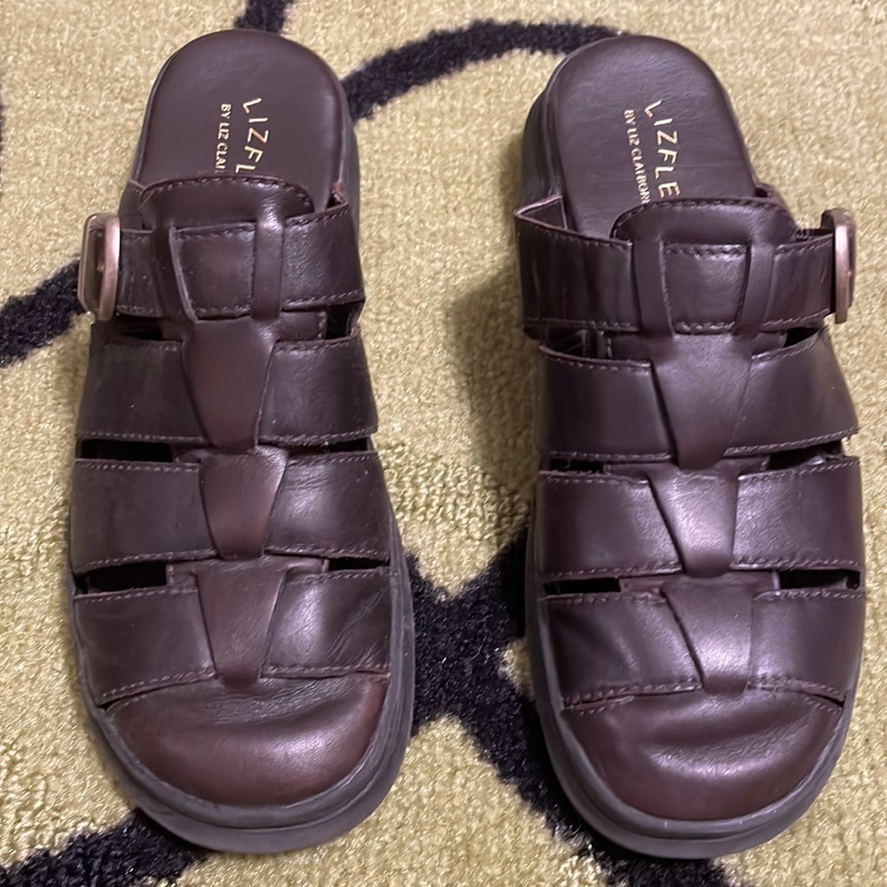 Liz Claiborne leather sandals